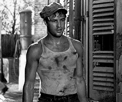 terrysmalloy:  Marlon Brando in ‘A Streetcar Named Desire’, 1951.  &ldquo;Now