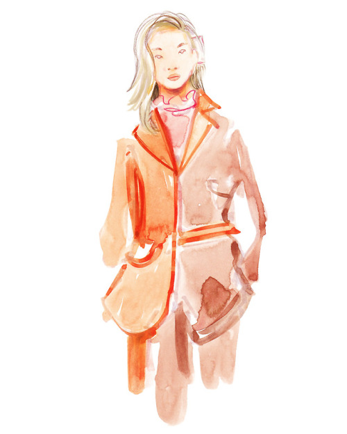 Another quick #sketch I did during the @steventaistudio AW18 Presentation on Day 3 of @LondonFashion