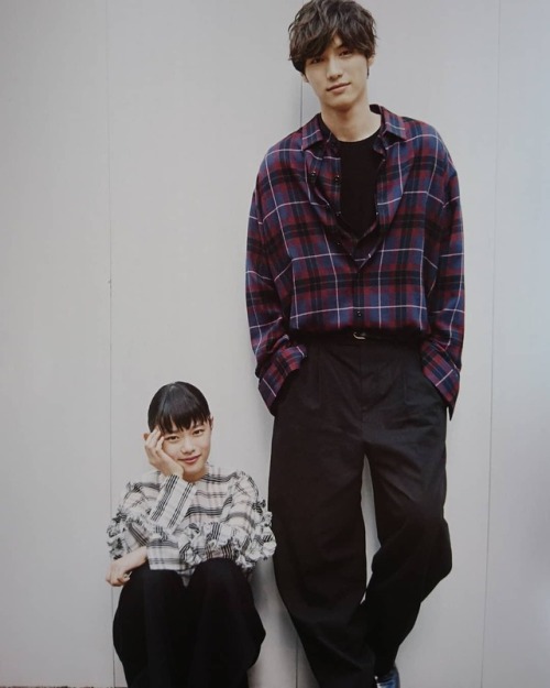 That size difference  HANA SUGISAKI and SOTA FUKUSHI