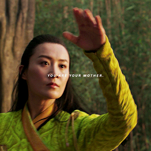 xuwenwu:
“It was an important story-point to have those two different types of 
martial arts styles sung throughout the journey of Shang-Chi in this 
movie. One style is obviously from his mother, and then the other, more 
forceful traditional martial arts style is from his dad.” -  Destin Daniel Cretton SHANG-CHI AND THE LEGEND OF THE TEN RINGS (2021) #shang chi spoilers