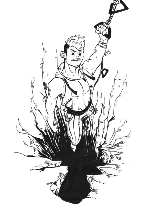 2017 INKTOBER DAY 20 : DEEP