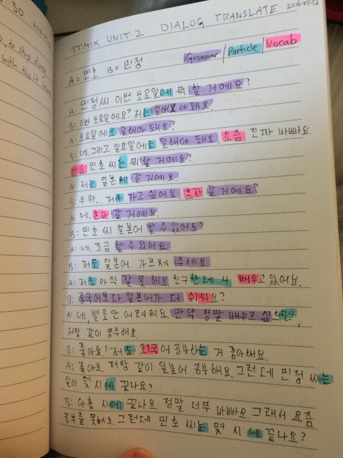 today i managed to finish with ttmik level 2, and translated the last dialogue. did better than