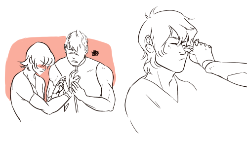 dorktr0n: ink-demon: keith is the uncoolest paladin in Voltron history But at least Shiro loves him!