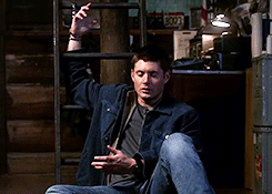jaredandjensen: Dean + Tied Up
