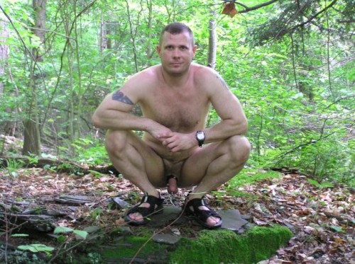 unclenifty: Dad insists that in order to be one with nature, we have to hike naked Yup, naked hiking