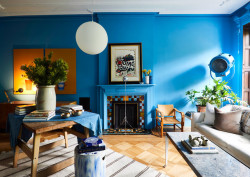 gravityhome: Colourful Brooklyn brownstone