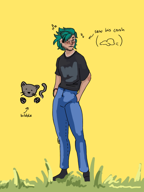A Redraw Of My Stardew Farmer Antus, On The Left Is 2023, And On The Right Is From 2021 When I First