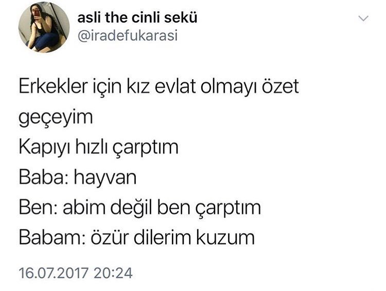 Erkekler için kız evlat...