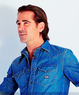 elvishflower:Colin Farrell for the Homeless World Cup.