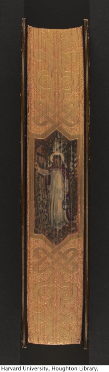 The imitation of Christ, 1889. Bound in crushed morocco, gilt-tooled doublures, satin endpapers, by 