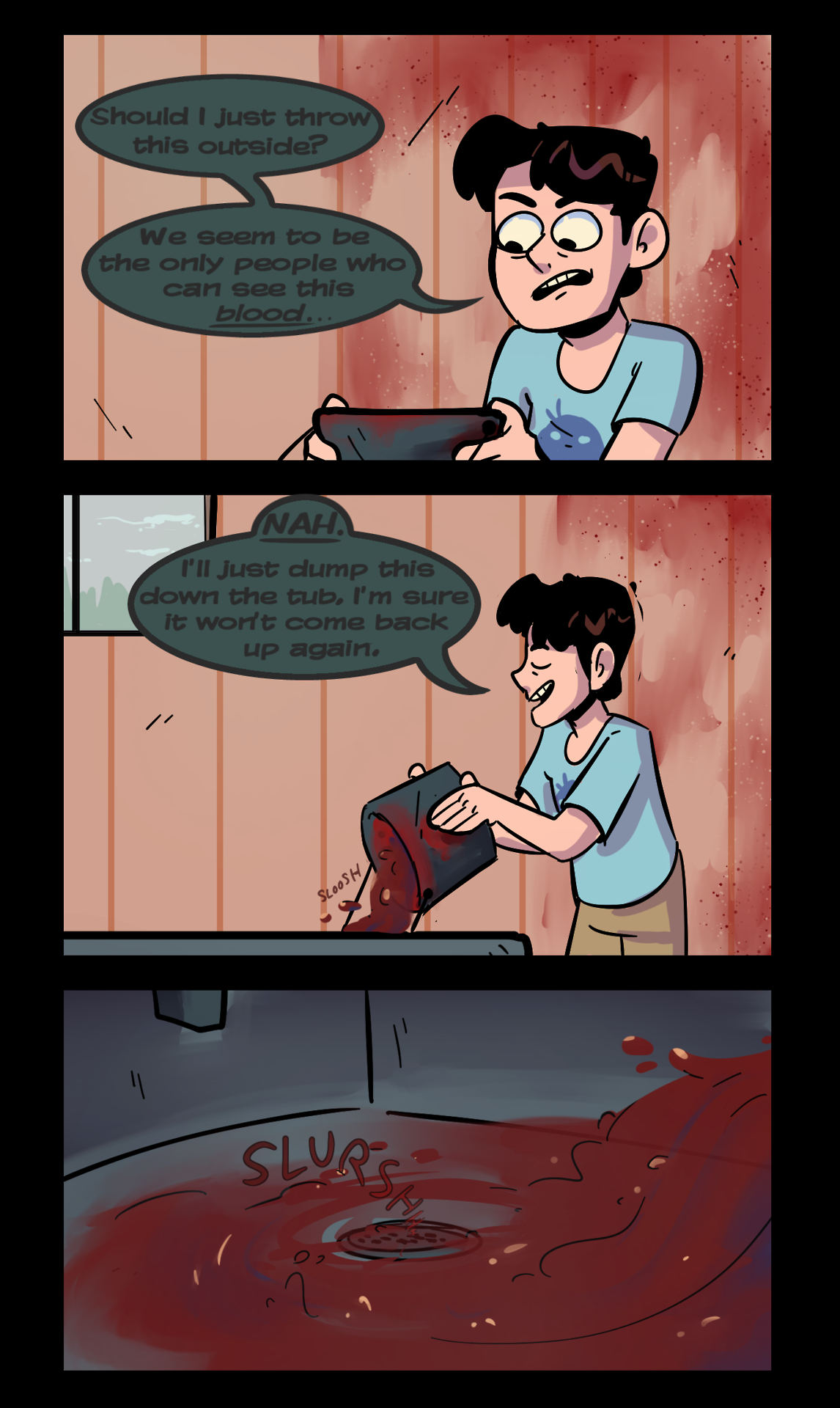 pumpkinpiart:Living in the sewers can be inconvenient.