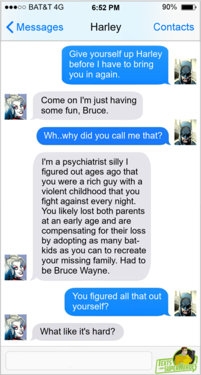 textsfromsuperheroes: Texts From Superheroes Facebook | Twitter | Patreon @unpretty