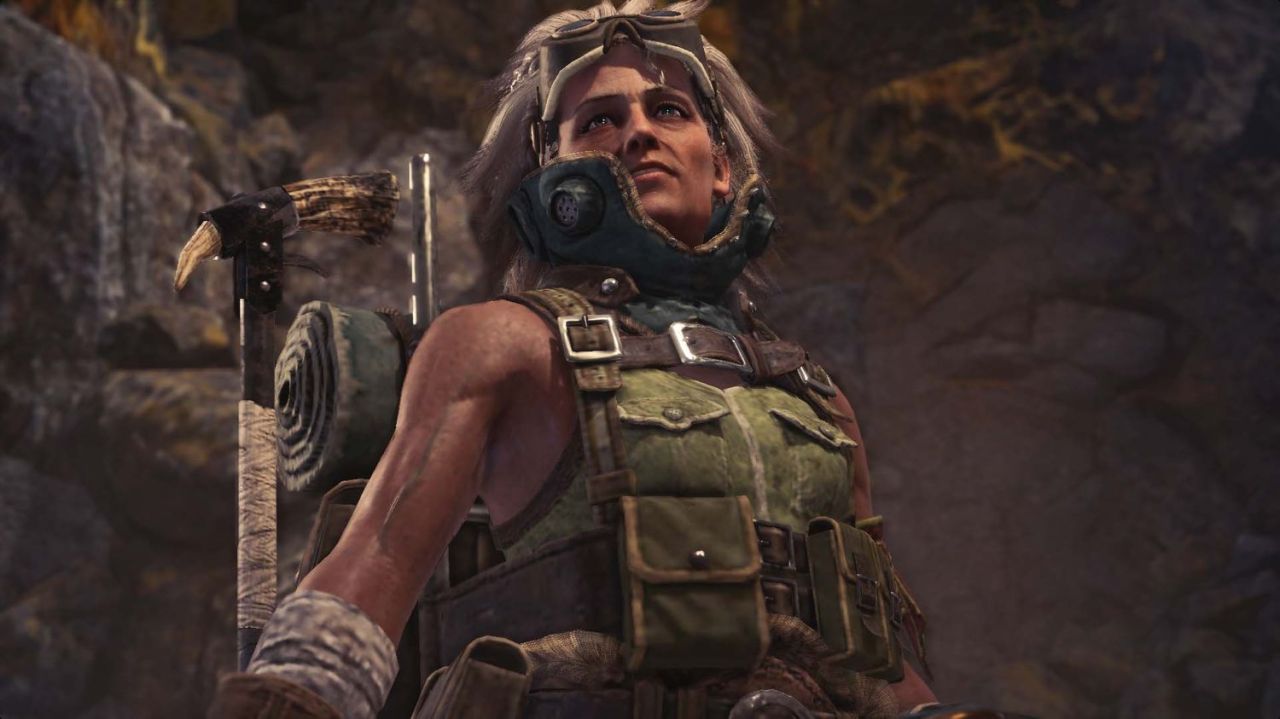 oh my god I want toget fucked by the badass field tracker woman in Monster Hunter