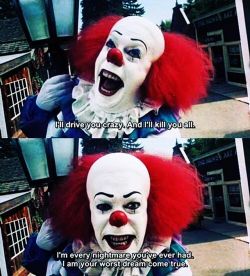 cheesewhizexpress:  Clowns are fucking evil