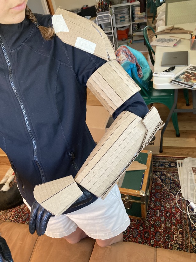 Hold on, Comic Con Season - We're getting ready for you!

In process photos of my Captain Rex armor. See you at Cons 