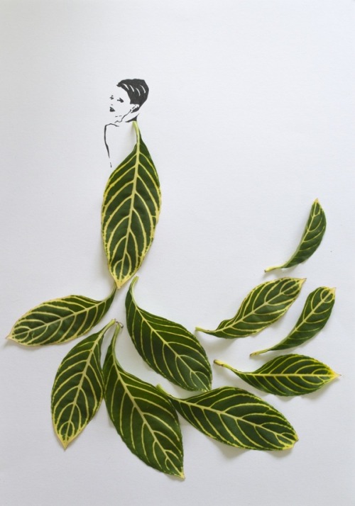 lohrien:   ”Fashion in Leaves” by Tang Chiew Ling 