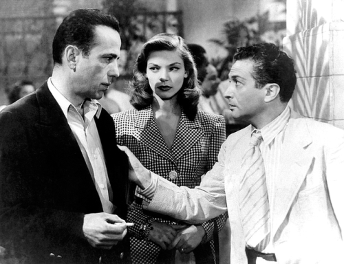 Humphrey Bogart, Lauren Bacall, Marcel Dalio.To Have and Have Not, Howard Hawks (1944).