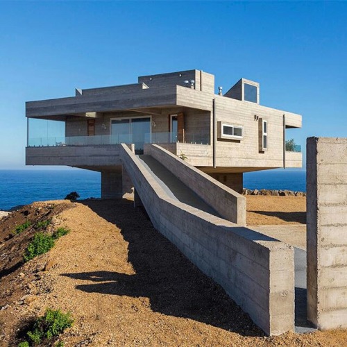 architectureofdoom:  Mirador House, Tunquén, Chile