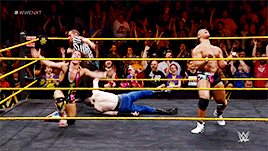 mith-gifs-wrestling:  We’re the best! You’re the best! You’re the best!  American Alpha celebrates becoming the number one contenders for the NXT tag team titles.