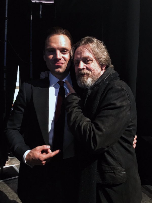 theheadcanonsawakens:  luninosity:  youneedtostrut:  Bucky meets Lukey #CivilSWs