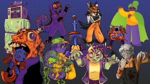 The Flipsde Discord Server Halloween Collab!The Artists Featured In This Piece AreBeckoyaki@foxcritters@inconclusivename@buttonswolfer@nightwere-mojo@illusionaryneil@morganmackerel@morganmackerel@cynicjovial@ovitalj
