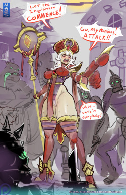 magsama:  Sally Whitemane from WOW and HOTS…ive