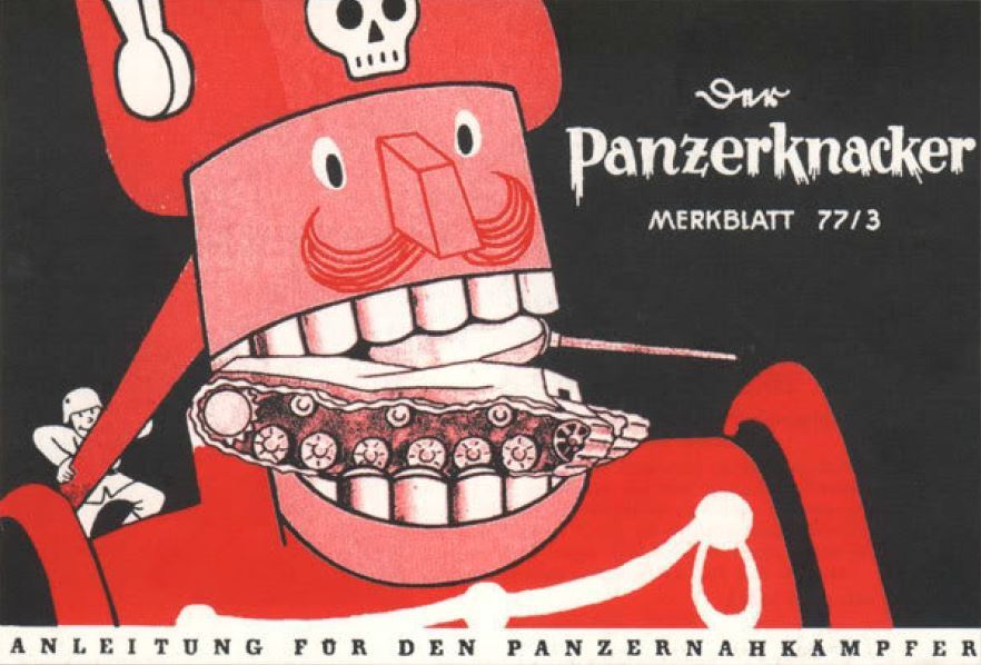 Merkblatt 77/3 Der Panzerknacker Panzernahkämpfer Panzerfaust Panzerschreck 