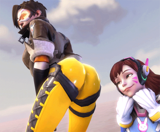I made a new celebration animation for Tracer