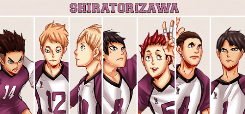 tartatail: Haikyuu Teams + Start Line-Up