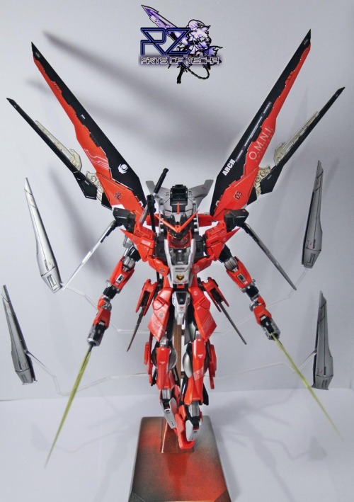 mechaddiction:1/100 Unit 03 Arche Vita Gundam - Custom Build #mecha – www.pinterest.co