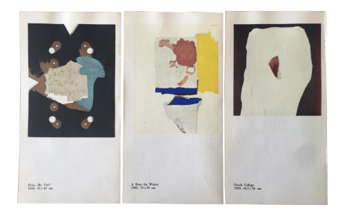 Robert MotherwellPochoir - prints, set of 3
