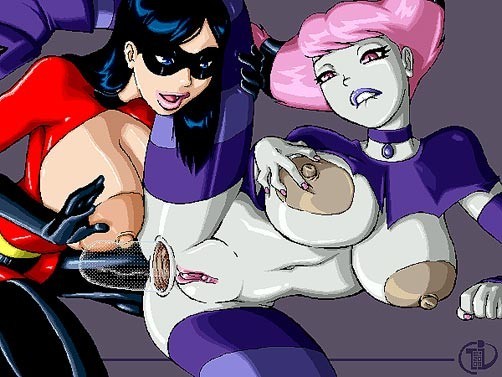 toonsforall:  nsfw-lesbian-cartoons-members:  Lesbian Increadables Request filled