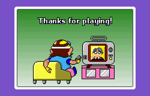 suppermariobroth:  Satoru Iwata’s cameo in WarioWare, Inc.: Mega Microgame$.