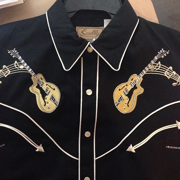 cowboyoutfitters:  This #rockabilly shirt is headed to Canada 
