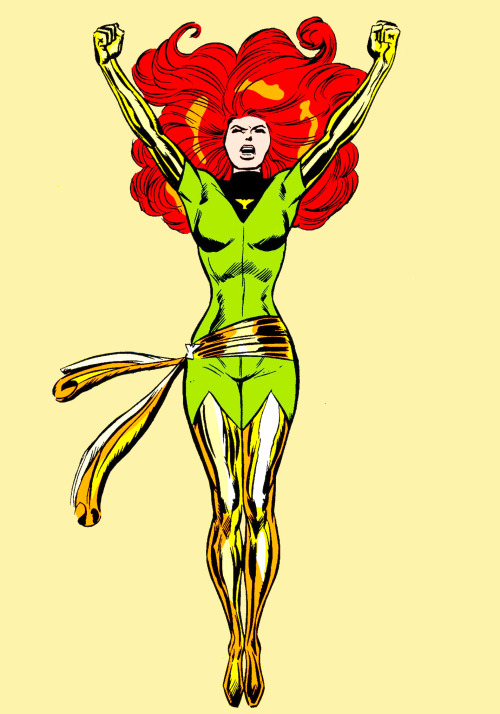 mutantladies:  I AM FIRE ANDD LIFE INCARNATE. NOW AND FOREVER, I AM PHOENIX 