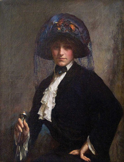 soyouthinkyoucansee:  Joseph DeCamp - The Blue Veil -   