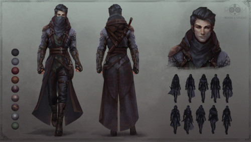 quarkmaster:    AssassinPreviously Assassin was a nobleman but has decided to have more secretive lifestyle and to strive against evil  ROOM 8 STUDIO  