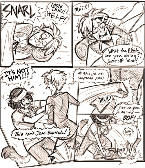 Sketchy comic of an excerpt from UNWANTED: Journey to the Southwest (written during last year&rsquo;