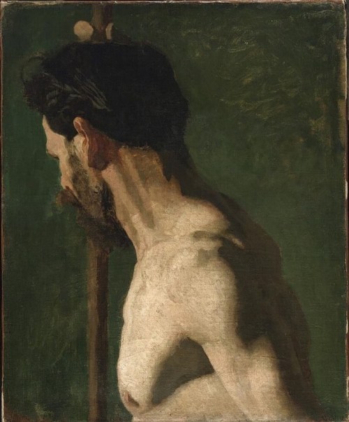 Antonio-M: Study Of A Nude Man (The Strong Man) By Thomas Eakins, 1868.  Philadelphia