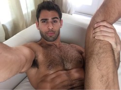 stratisxx:  Atta boy.  That’s the position I like em in.  Lebanese stud Pablo Hernandez is always hot.