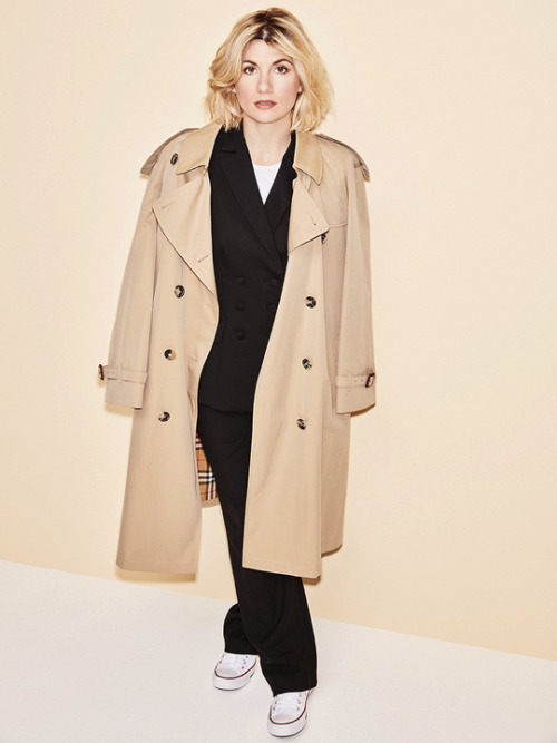 flawlessbeautyqueens:Jodie Whittaker photographed by Tom Van Schelven for Stylist Magazine 