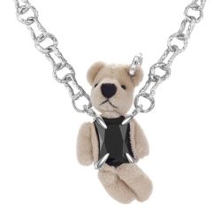 icried4you:YVMIN teddy bear necklace