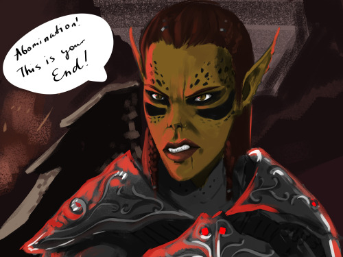 Together we&hellip;. might???? survive.Lae'zel highly disapproves.
