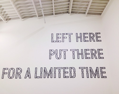 shiftingself:Lawrence Weiner