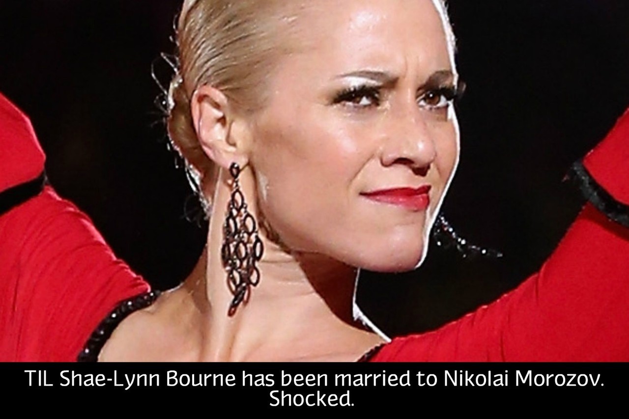 “ TIL Shae-Lynn Bourne has been married to Nikolai Morozov. Shocked. “
