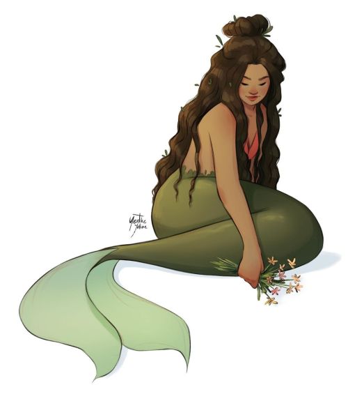 Mermay day 31 Aaaaand we’re done! ✨ I had so much fun this month. I wasn’t able to do ev