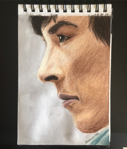 chocoxjulie: ​Benedict Cumberbatch. Kind of. Not really. I tried.  I suck at drawing but I like doin