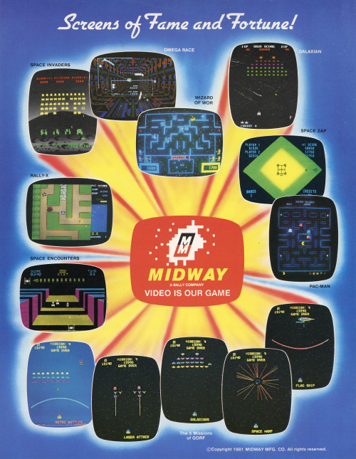 flyerfever: Midway’s Screens of Fame and Fortune!