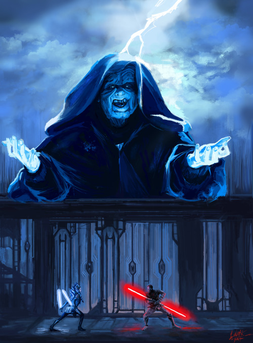  This piece is inspired by the last 4 episodes of the clone wars tv show. I loved when maul kept tal