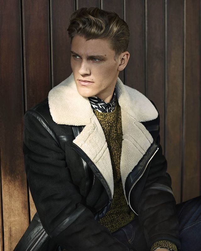 Fashionably Male — (via Mikkel Jensen for River Island Fall/Winter...